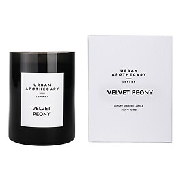 Luxury Boxed Glass Candle - Velvet Peony